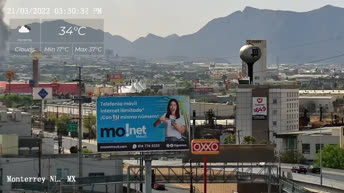 Panorama di Monterrey - Messico