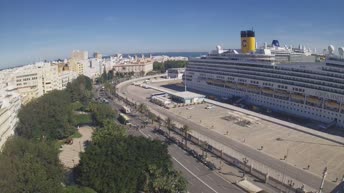 Webcam Hafen von Cádiz