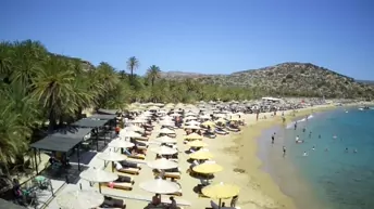 Webcam Vai Beach - Crete