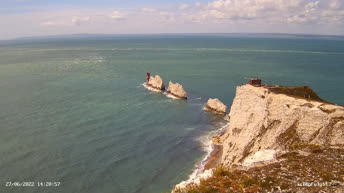 Webcam en direct Les Aiguilles - Île de Wight