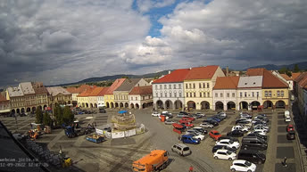 Webcam Jičín - Piazza Valdštejnovo