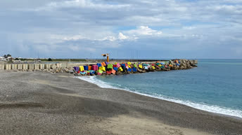 Seaside promenade of Catanzaro Lido