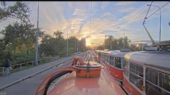 Webcam en direct Tour en tramway à Prague