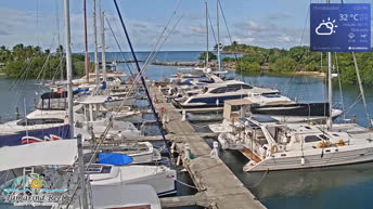 Webcam en direct Christiansted - Port de plaisance de Green Cay