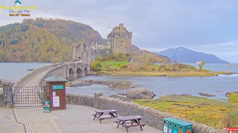 Kamera na żywo Zamek Eilean Donan – Szkocja