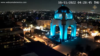 Веб-камера Мехико - Памятник Революции