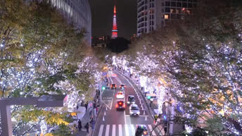 Tokio - božične luči