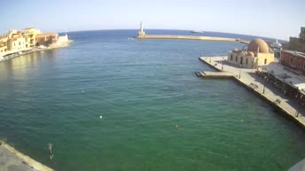 Webcam Chania - Alter venezianischer Hafen