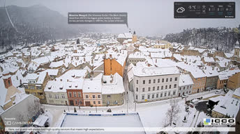 Webcam en direct Panorama de Brașov - Roumanie