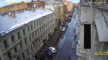 Kamera na żywo Petersburg - ulica Rubinsteina