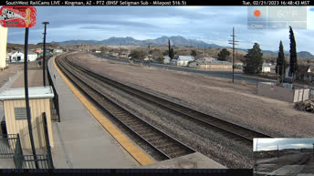 Stacja kolejowa Kingman - Arizona