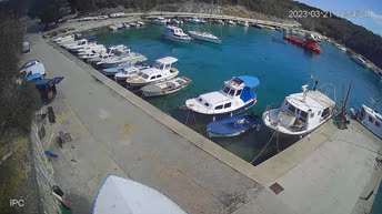 Webcam Krk - Hafen von Fuska