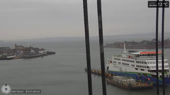 Kamera na żywo Gosport - wejście do portu