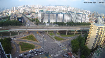 Веб-камера Сеул: линия метро 2, станция Daelim