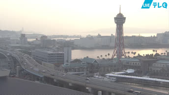 Webcam en direct Panorama de Fukuoka - Japon