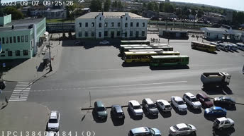 Веб-камера Железнодорожный вокзал Борисов - Беларусь