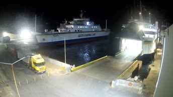 Webcam Ċirkewwa - Terminal traghetti, area imbarco