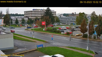Cámara web en directo Centro de la ciudad de Kroměříž