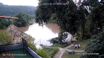 Webcam en direct Kanchanaburi - Rivière Khwae Noi