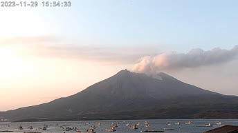 Cámara web en directo Volcán Sakurajima