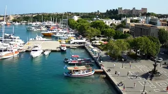 Rhodes - Mandraki Harbour