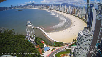 Kamera na żywo Balneário Camboriú – Plaża Centralna