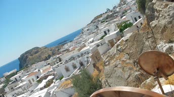 Webcam en direct Acropole de Lindos - Rhodes
