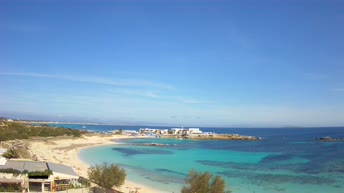 Kamera na żywo Formentera - Plaża Es Pujols