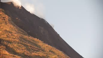 Веб-камера Стромболи вулкан - Эоловые острова Сицилия -