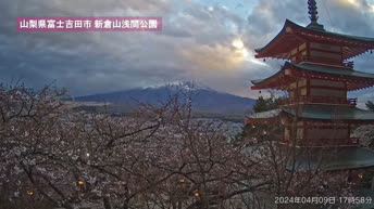 Webcam Fujiyoshida – Arakurayama Sengen Park