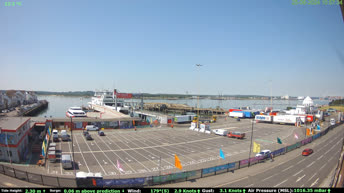Kamera v živo Southampton - trajektni terminal