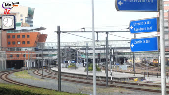 Webcam en direct Gare d'Amersfoort - Pays-Bas