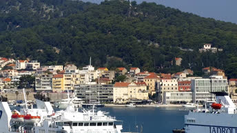 Webcam en direct Panorama de Split - Croatie