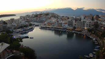 Kamera na żywo Jezioro Agios Nikolaos - Kreta