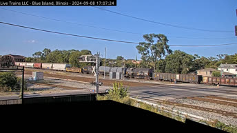 Stazione di Blue Island - Illinois