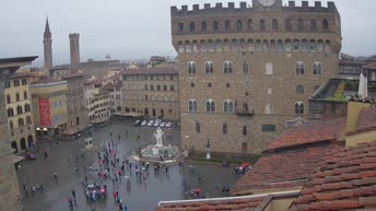 Webcam en direct Place de la Seigneurie - Florence
