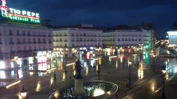 Webcam en direct Puerta del Sol - Tío Pepe