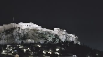 Kamera v živo Legendarni Acropolis v Atenah
