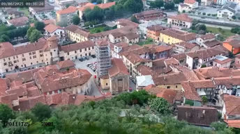 Panorama of Revello - Italy