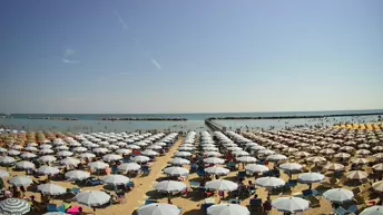 Webcam Beach of Villamarina di Cesenatico