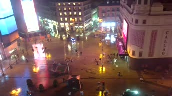 Kamera na żywo Madryt - Plaza del Callao