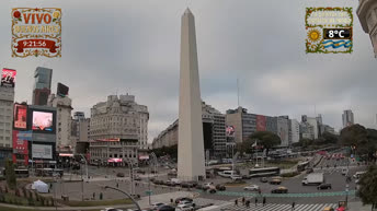 Obelisk u Buenos Airesu - Argentina
