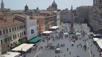 Kamera na żywo Piazza Navona - Rzym