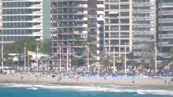 Cámara web en directo Benidorm - Playa de Levante - Alicante