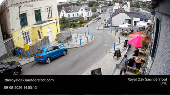 Streets of Saundersfoot - Wales