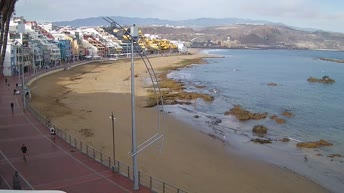 Kamera na żywo Las Palmas - Playa de Las Canteras