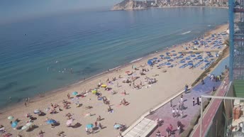 Kamera na żywo Benidorm - Playa de Poniente