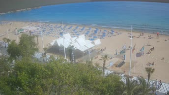 Web Kamera uživo Benidorm - Plaža Levante