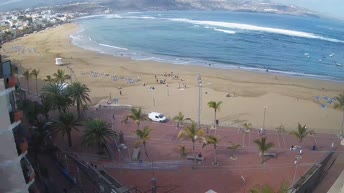 Webcam Playa Grande in Las Canteras - Gran Canaria