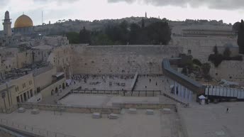 Webcam en direct Jérusalem - Mur des Lamentations